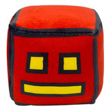 Rojo Geometry Dash Muñeca Peluche Juguete Regalo Para Niños