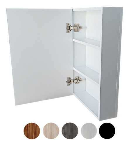 Botiquín Espejo Mueble Organizador Repisas Para Baño 60x40cm