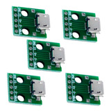 5 Piezas Modulo Fuente Micro Usb 5v A Mcu Interfaz Arduino