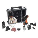 Taladro Inalámbrico 20v 6 En 1 Matrix Black+decker Mtx20k6a