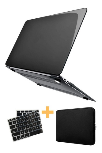 Kit Case + Neoprene + Película Teclado P/ Macbook Pro Ou Air