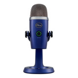 Micrófono Blue Yeti Nano Condensador Omnidireccional - Azul