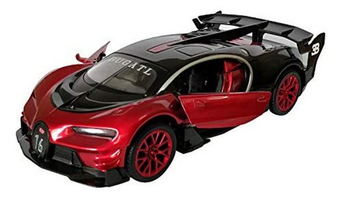 Coche Bugatti Chiron Escala 1:32 Con Luces Y Sonido