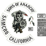 Kit Parches Sons Of Anarchy , 15 Parches