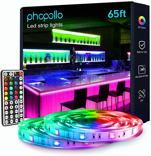 Phopollo - Juego De Luces Led Para Luces Led (2 Unidades, 52