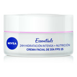 Nivea Crema Facial Hidratante Día Fps 15 Piel Seca 50 Ml.