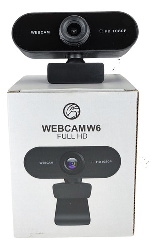 Câmera Web Home Office  W6 Full Hd Fácil Instalação