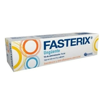 Fasterix Ungüento 5\u002F0,25\u002F3,5\u002F18 G, 1 Tubo 20 G + Aplicador | MercadoLibre