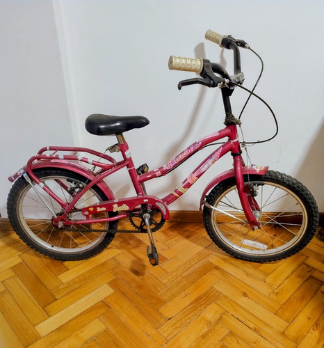 Bicicleta Zotta Barbie Niña Rodado 16