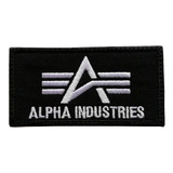 Parche Bordado Alpha Industries Con Velcro