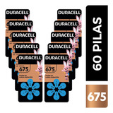 Duracell Pila Auditiva 675, Zinc Aire 1.45v, Con 60 Pilas