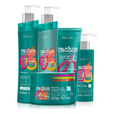 Shampoo, Condicionador, Máscara, Leave-in E Ativador Amend Cachos De 250ml 250g