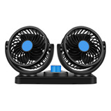 Ventilador De Coche Eléctrico De Doble Cabezal, 12 V, 10 W,