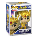 Boneco Funko Pop Cavaleiros Do Zodíaco Virgo Shun Gold 1426