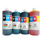 4 Lts Tinta Universal Premiun Uso Bro Can Hp Eps Marca Yoyo