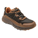 Zapato Outdoor Para Hombre Estilo 410902 Tan