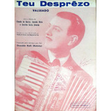 Partitura Acordeon Teu Desprezo - Mário Mascarenhas