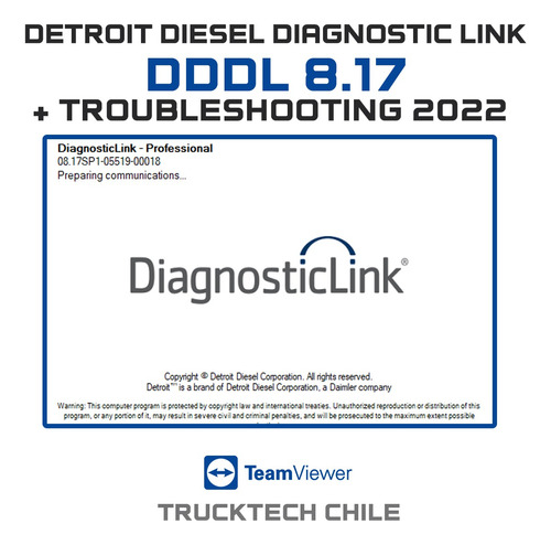 Software Detroit Diagnosticlink 8.17 + Troubleshooting 2023