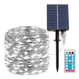 Serie Navideña Solar 300 Leds 30 Metros 8 Modos Luz Original