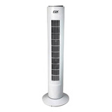 Ventilador De Coluna Fix Circulador Ar Coluna Branco 127 v Pás Cinza Diâmetro 22 Cm Frequência 60 Hz Material Das Pás Plástico Quantidade De Pás 10 127v