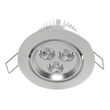 Foco Led Embutido Luminaria Led 3w Focos Embutidos Led