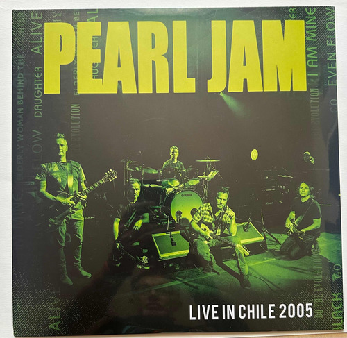 Vinilo Pearl Jam En Chile 2005