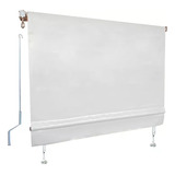 Toldo Cortina Branco - 3,40m X 2,50m - Kit Completo