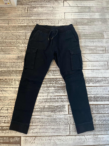 Pantalón Cargo Negro H&m