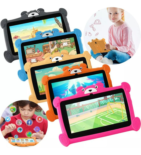 Tablet Infantil Kids Crianças Educativo C/youtube Play Store