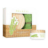 Box Plenitud Relazzi Bambu Y Loto Crema Corporal + Toalla 