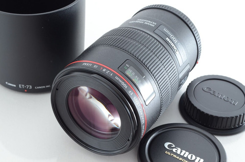 Canon Ef 100mm 2.8 L Macro Is Usm Estabilizado