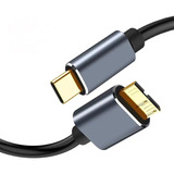 Cable Para Disco Duro Externo Usb Tipo C A Puerto Usb 3.0