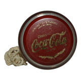 Vintage Genuino Yo-yo Russel Coca Cola Master Rojo