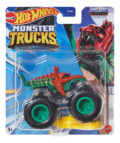 Hot Wheels Camioneta Monster Trucks 1:64 Selecciona Modelo