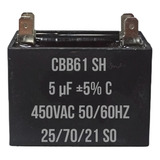 Capacitor De Marcha 5uf (mfd) Para Refrigeración Y Otros