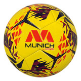 Pelota Futsal Munich Rumba Medio Pique Cámara De Butilo Color Amarillo