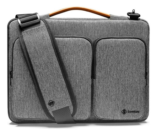 Tomtoc- Bolso De Hombro A42 Para 13'' Macbook Pro/air Color Gris