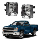 Par Faros Led Niebla Chevrolet Silverado 1500 2016 2017 2018