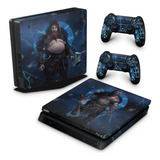 Skin Para Ps4 Slim Adesivo - Modelo 417