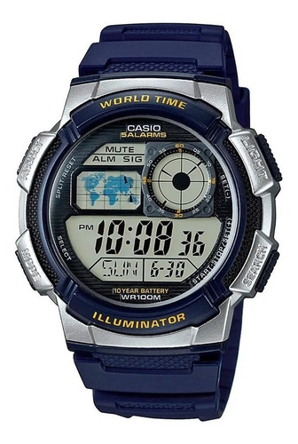 Reloj Casio Ae-1000w Sumergible Garantía Oficial !.