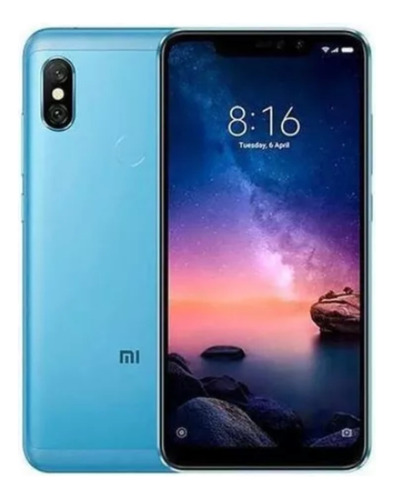 Smartphone Xiomi Redimi 6 Pro 4ram 64gb 100% Lacrado