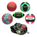 Xcello Sports Multi-sport 5-ball Set - Jr.