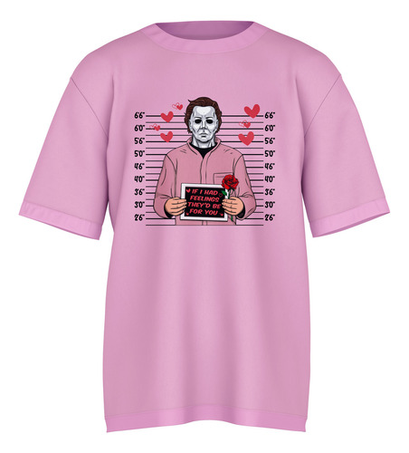 Playera Michael Myers San Valentin Terror Serial Killer 