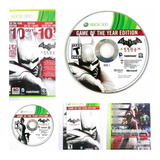 Batman Arkham City Goty Xbox 360