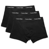 Kit 3 Cuecas Calvin Klein Low Rise Trunk Cotton Multi Cores