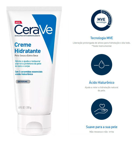 Cerave - Creme Hidratante - 200g