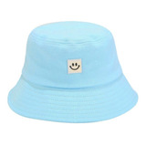 Sombrero De Pescador Para Mujer, Cara Sonriente, Capota, Cub