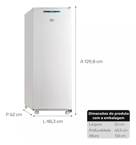 Freezer Vertical Consul Branco