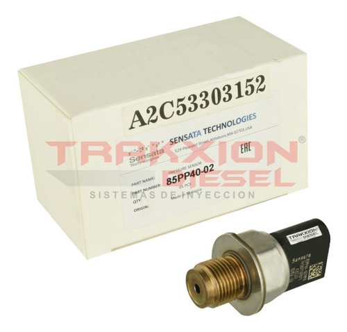 Sensor Presión Riel 2.2l 3.2l Tdci Transit Ford 85pp40-02myb