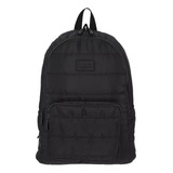 Mochila Xtrem Hamilton 236n Ultra Liviana Acolchada Urbana Color Negro